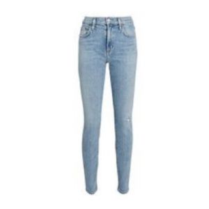 AGOLDE - Sophie Skinny Ankle Jeans in Medium/Light Blue and Size 29